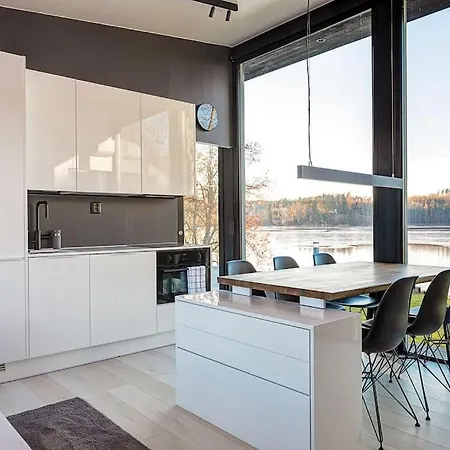 빌라 Noir Muurla - Premium - Lakefront - Stylish *