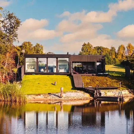 Villa Noir Muurla - Premium - Lakefront - Stylish *