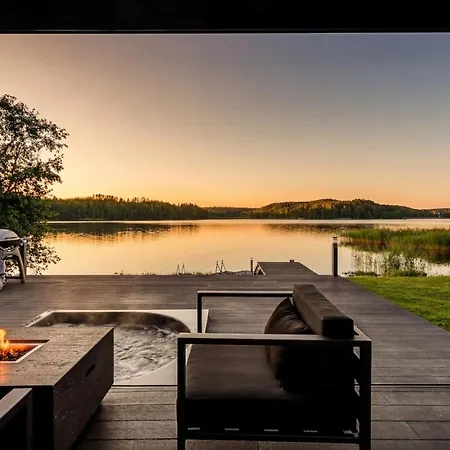 Villa Noir Muurla - Premium - Lakefront - Stylish *