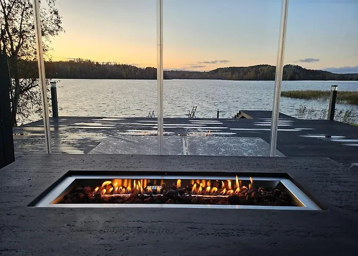 Noir Muurla - Premium - Lakefront - Stylish Villa